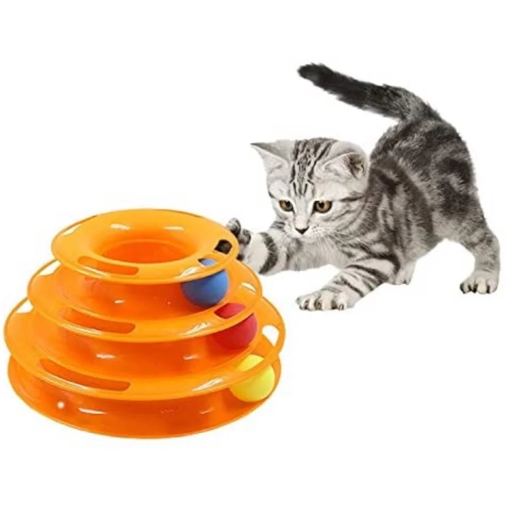 Dougez 3 Levels Pet Cat Toy